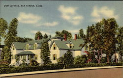 View of Dow Cottage, 227 Main Street Postcard