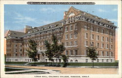 Loras Hall, Columbia College Dubuque, IA Postcard Postcard