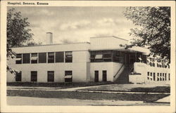 Hospital Building Postcard