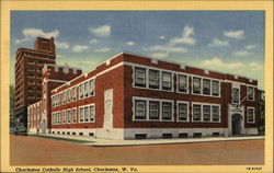 Charleston Catholic High School Postcard