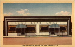 Blue Bird Lunch, 408 McCorkle Avenue Postcard