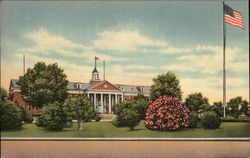 View at Administration Building Marine Corps Recruit Depot Postcard