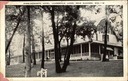 Sterlingoworth Hotel on Lauderdale Lakes Postcard