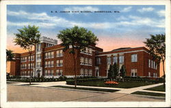 SS Junior High School Sheboygan, WI Postcard Postcard