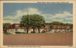 Beach House Hotel, Shafer Lake Indiana Beach, IN Postcard Postcard