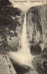 Upper Yosemite Falls - Yosemite Valley California Yosemite National Park Postcard Postcard