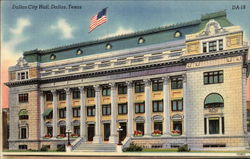 Dallas City Hall Postcard