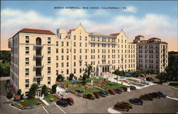 Mercy Hospital San Diego, CA Postcard Postcard