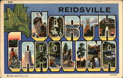 Greetings from Reidsville, North Carolina Postcard Postcard