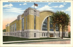 Reconditioning Building, Perry Jones General Hospital Postcard