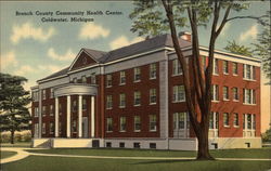 Branch County Community Health Center Coldwater, MI Postcard Postcard