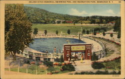 Delano Hitch Memorial Swimming Pool & Recreation Park Newburgh, NY Postcard Postcard