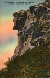 The Profile, Old Man of the Mountain Postcard