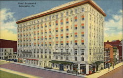 View of Hotel Brunswick Postcard