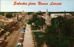 Saludos from Nuevo Laredo Tamaulipas, Mexico Postcard Postcard