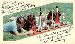 Estes Industries Model Rockets Postcard