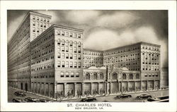 St. Charles Hotel New Orleans, LA Postcard Postcard