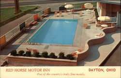 Red Horse Motor Inn Postcard