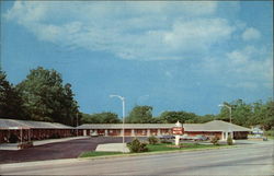 Crescent Motel & Restaurant - Palmetto Court Allendale, SC Postcard Postcard