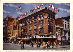 Pepsi-Cola Center for Service Men and Women Postcard