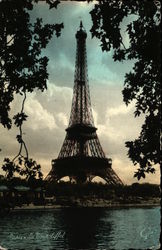 The Eiffel Tower Paris, France Postcard Postcard