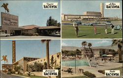 Views of Hacienda Hotels Advertising Postcard Postcard