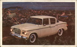 A Four-Door Sedan Postcard