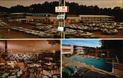 Sheraton Motor Inn Winston-Salem, NC Postcard Postcard