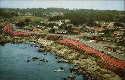 Aerial View of the Famous Magic Carpet Postcard