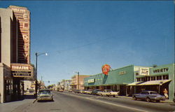 Yosemite Avenue - Downtown Manteca, CA Postcard Postcard