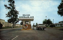 Goodfellow Air Force Base, U.S. 87 South Postcard