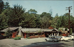 View of River Inn Big Sur, CA Postcard Postcard