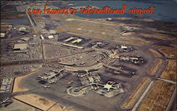 San Francisco International Airport Airports Postcard Postcard