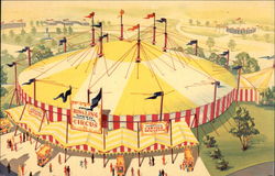 Continental Circus New York, NY 1964 NY Worlds Fair Postcard Postcard