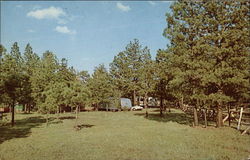 Foy's Whispering PInes Trailer Ranch Greer, AZ Postcard Postcard