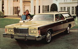 1975 Mercury Colony Park Cars Postcard Postcard