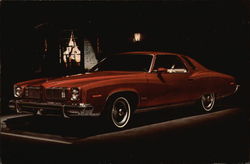 1975 Pontiac Grand LeMans - 2 Door Colonnade Hardtop Coupe Cars Postcard Postcard