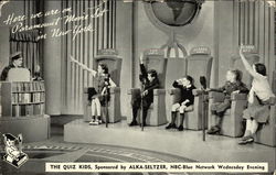 The Quiz Kids, Paramount Movie Set New York, NY Postcard Postcard