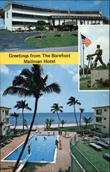 Greetings from the Barefoot Mailman Hotel Postcard