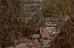 Aerial View of Houston Racquet Club Texas Postcard Postcard