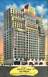 Hotel Dixie Postcard