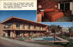 Oceanaire & Beach Motels Postcard