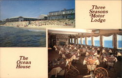 Three Seasons Motor Lodge and The Ocean House Postcard