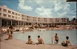 Charles and Lillian Brown's Hotel Postcard