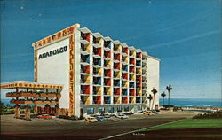 Acapulco Inn, 2505 South Atlantic Avenue (A1A) Postcard