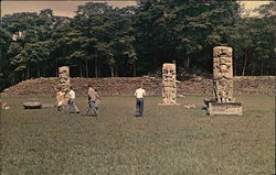 Ruins of Capan, Great Court Postcard