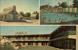 El Rancho Motor Lodge Postcard