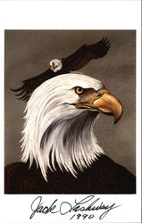 American Bald Eagle by Jack Lashway Postcard