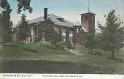 The Auditorium East Northfield, MA Postcard Postcard