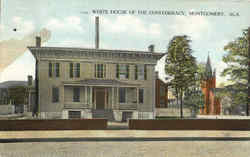 White House Of The Confederacy Postcard